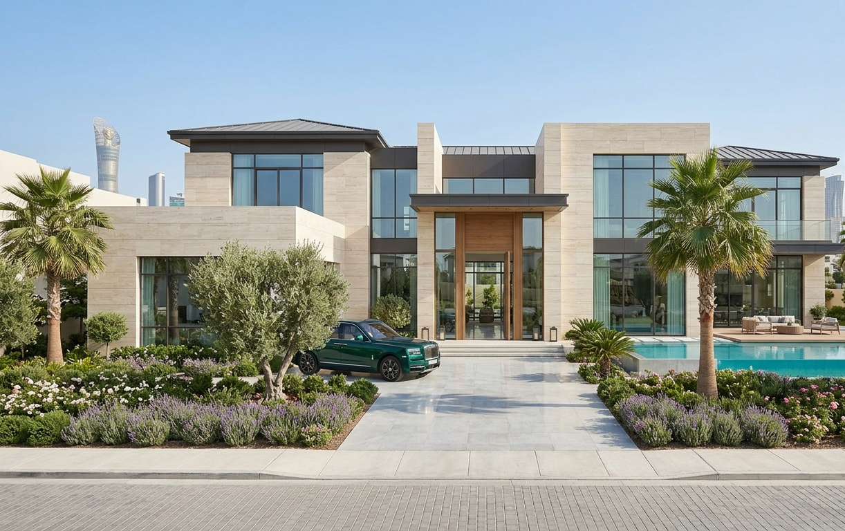 Villa built by Afkar